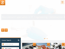 Tablet Screenshot of g2recruitment.com